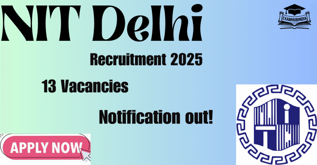 NIT Delhi Faculty