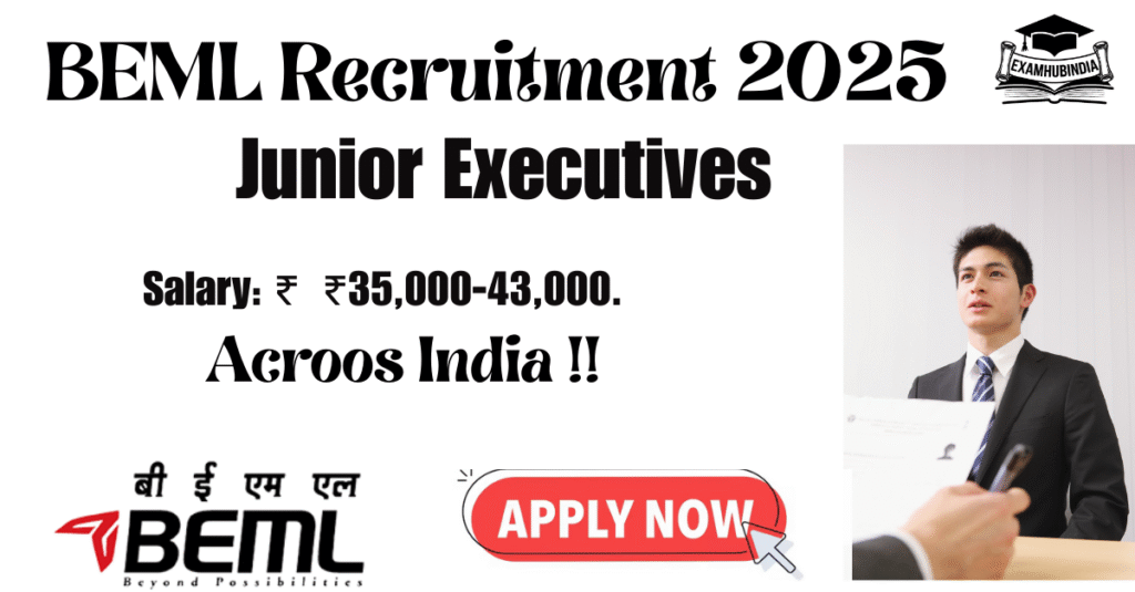 BEML Junior Executives