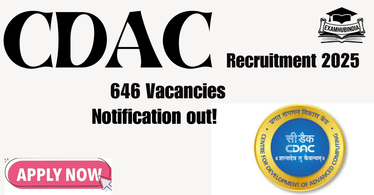CDAC Recruitment 2025