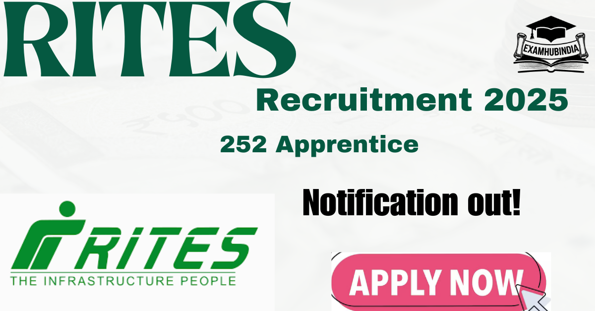 RITES Apprentice Recruitment 2025 