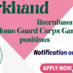 Jharkhand Home Guard Corps Garhwa Recruitment 2026