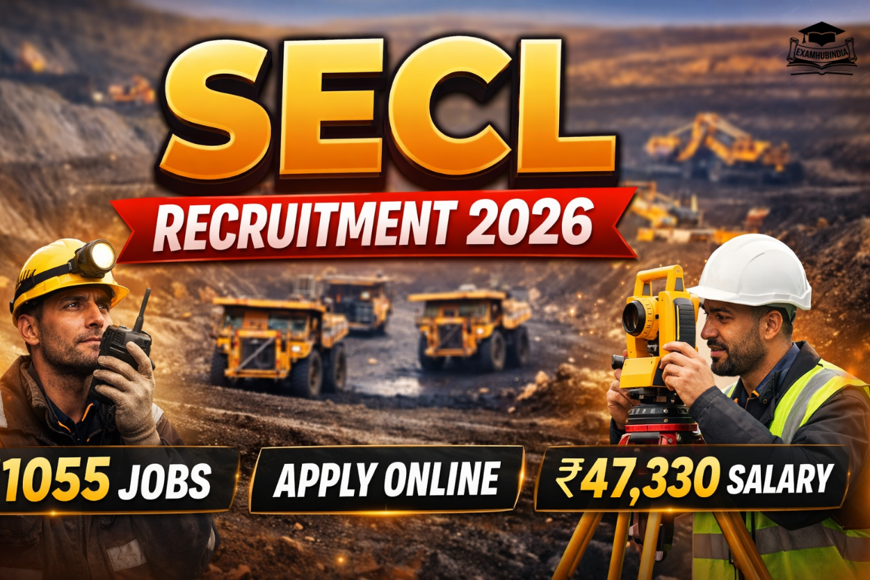 SECL Recruitment 2026 – 1055 Govt Job Vacancies