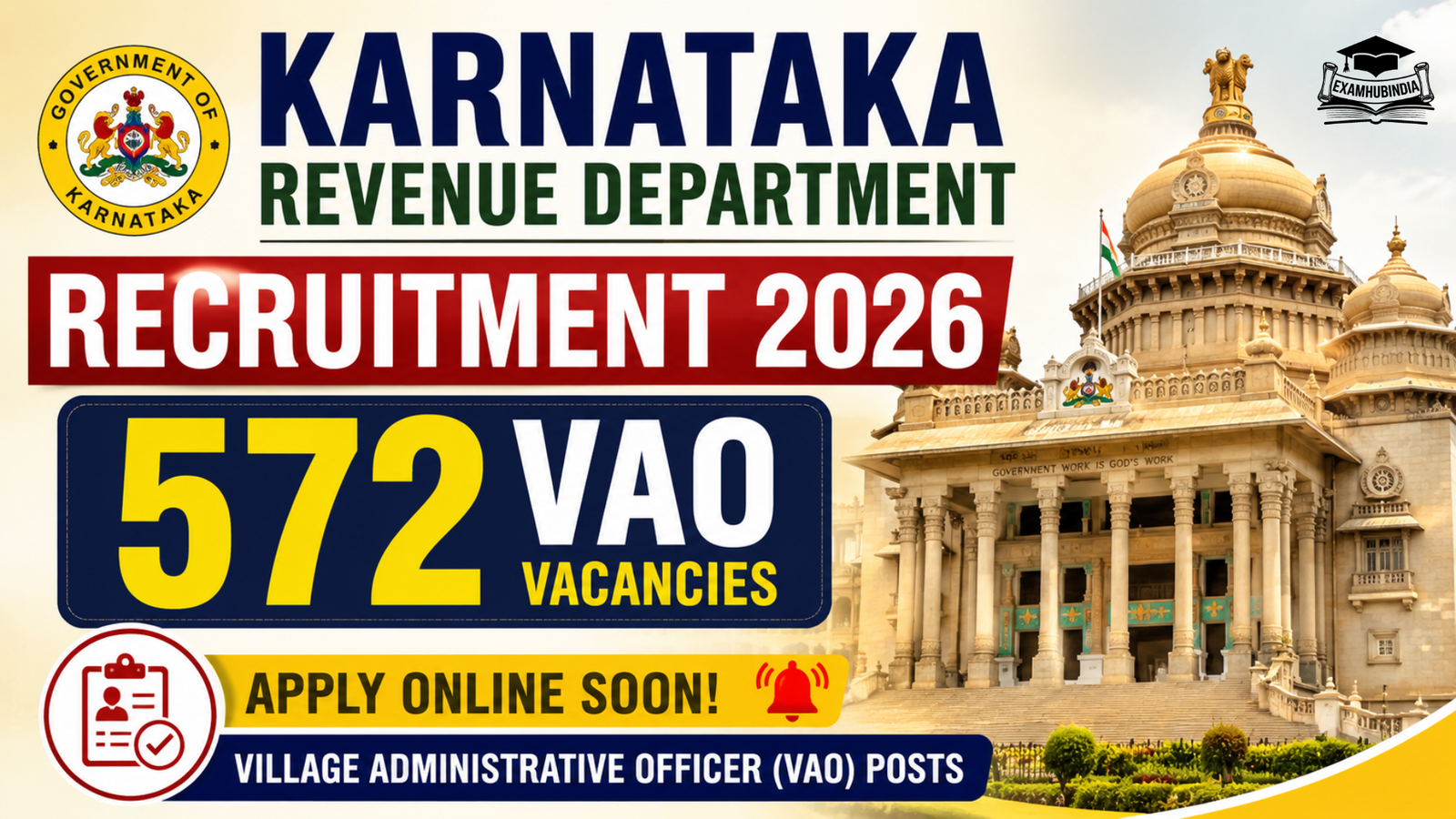 Karnataka Revenue Department Recruitment 2026