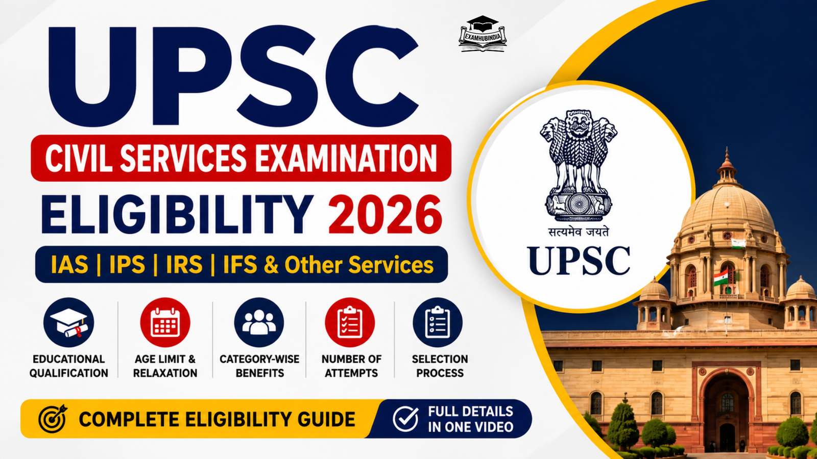 UPSC Civil Services Examination Eligibility
